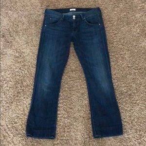 Hudson Cropped Jeans